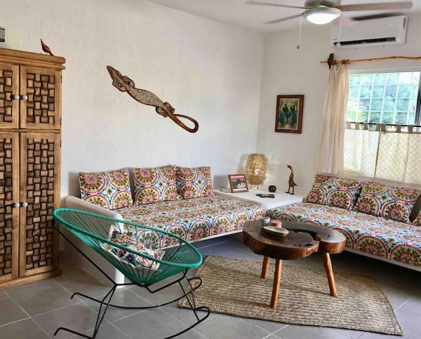 マアウアル Casita Colibri - An Eco Chic Houseヴィラ エクステリア 写真